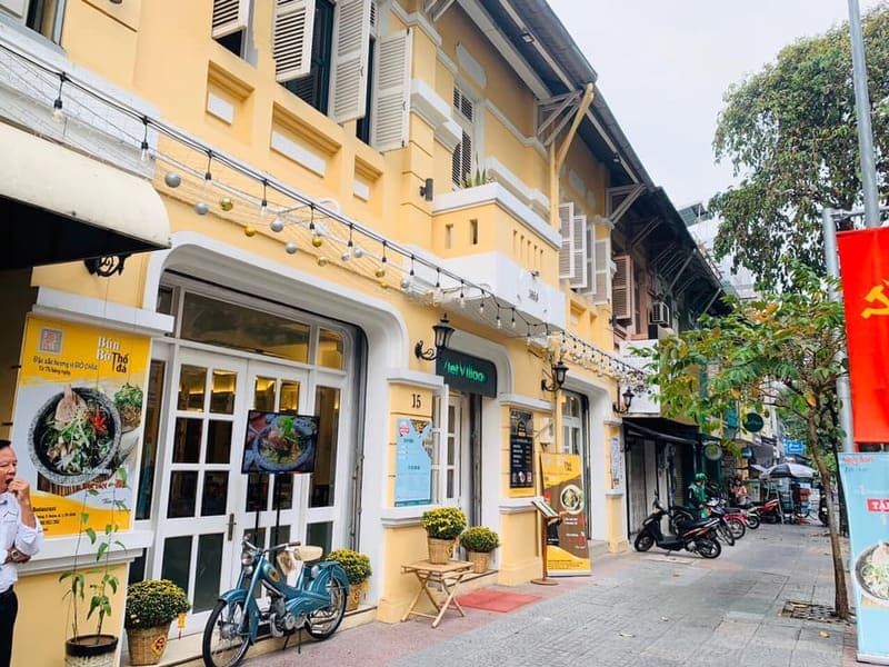 The Viet Village restaurant with Indochina-style