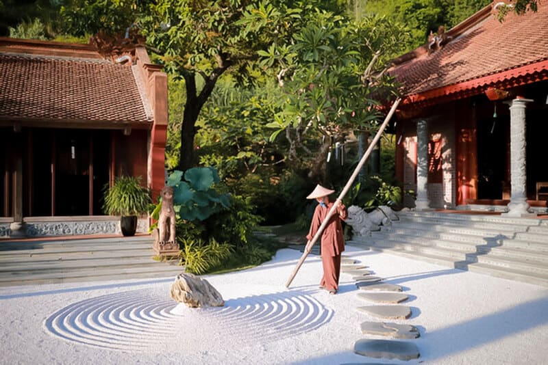 a pagoda in Vietnam