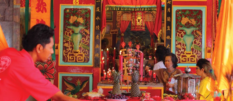 Por Tor offering tray