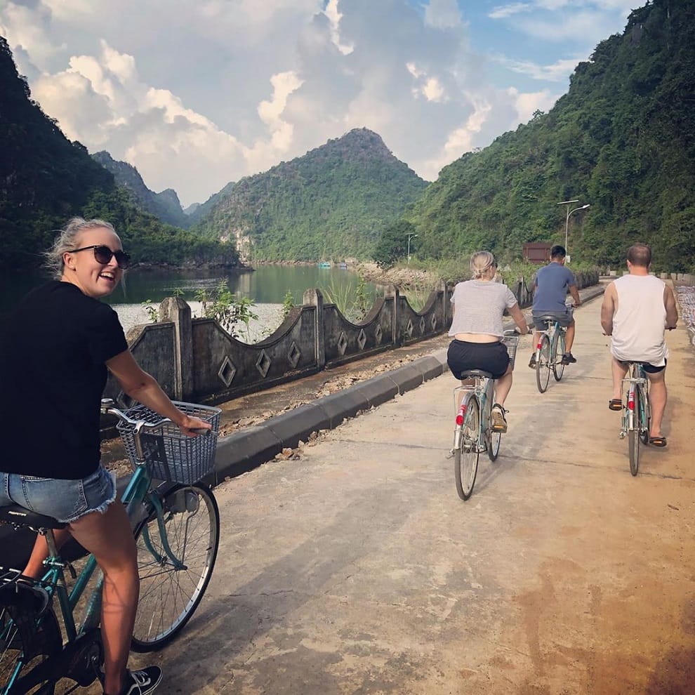 Cycling in Vietnam