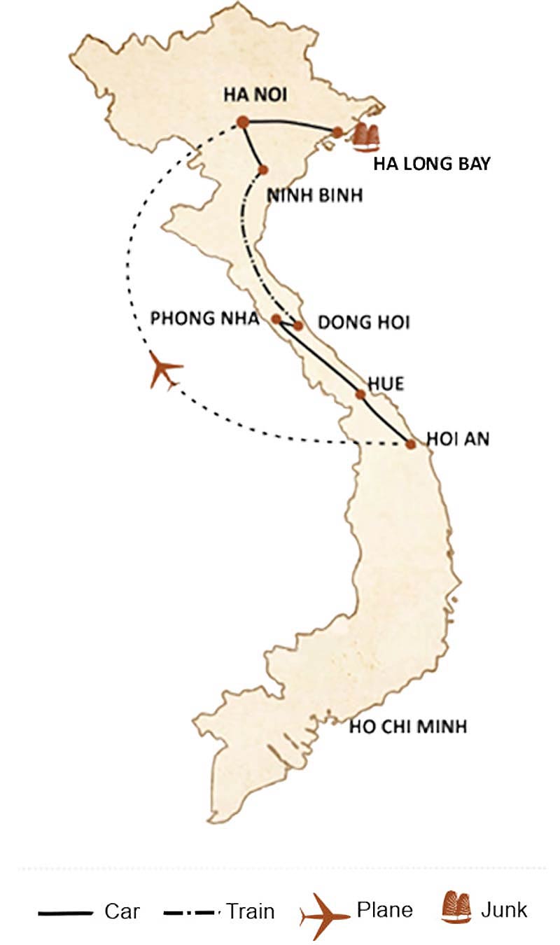 [col-img15] vietnam itinerary in 10 days