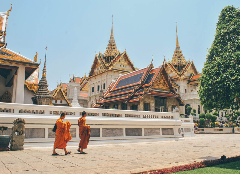 Wat Pho on a sunny day