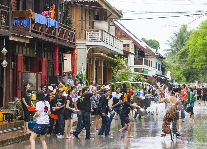 activity happy lao new year