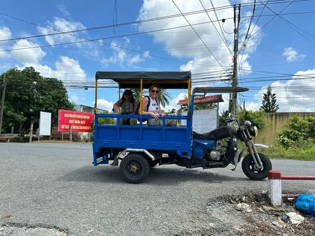 Windows down, music up, and smiles all around – this is how they do road trips in Ho Chi Minh City