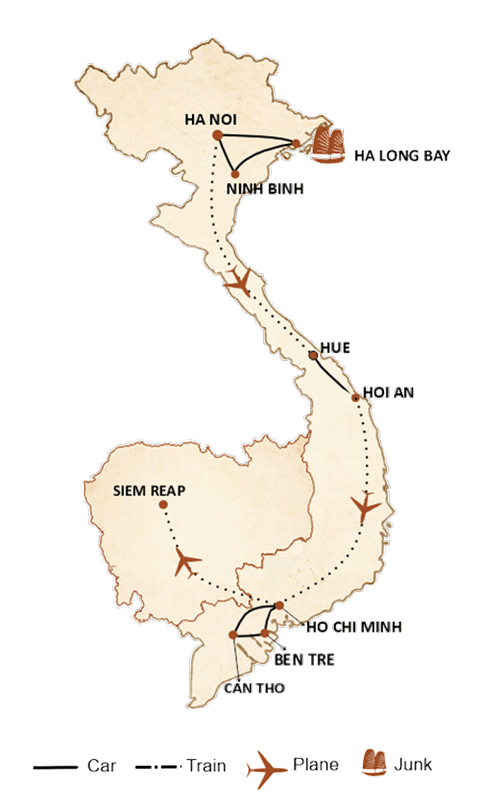 15-Day Luxury Journey Through Vietnam and Cambodia