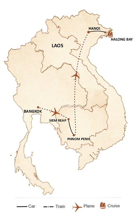 Essential Indochina: 10 Days in Thailand, Cambodia & Vietnam