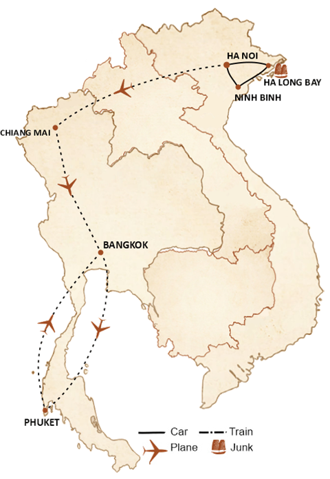 Hanoi to Phuket: A 2-Week Cultural Odyssey