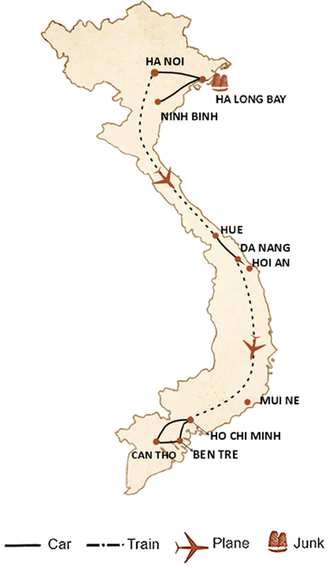 Vietnam Golf & Discovery Trip in 15 Days