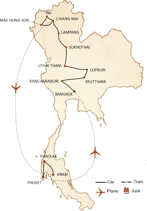 Grand Adventure Through Thailand in 3 Weeks