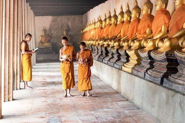 Cambodian Buddhist monks