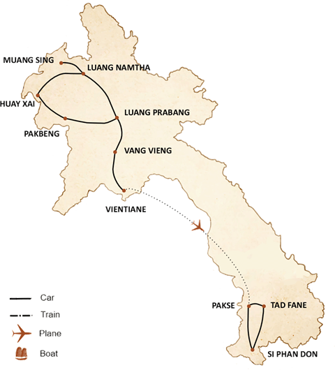 An Epic 2 Weeks Adventure Through Laos