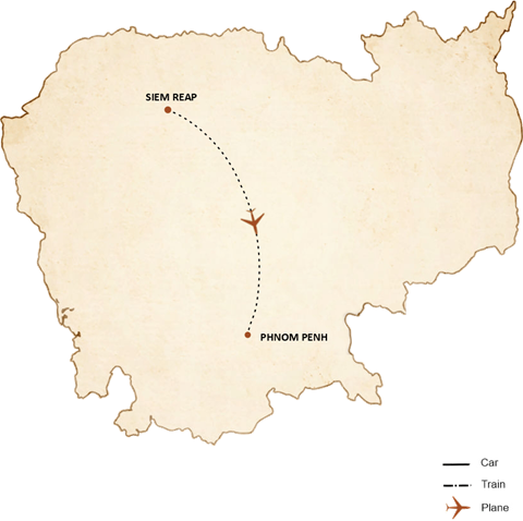 5-Day Classic Cambodia: Siem Reap to Phnom Penh Itinerary