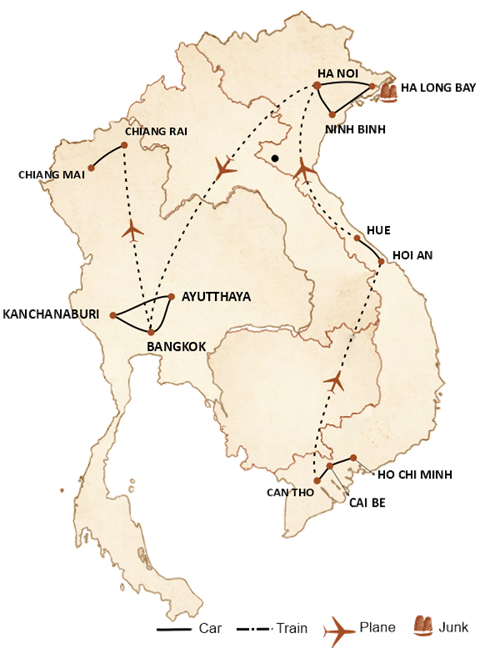 Epic Escapade in Vietnam and Thailand: 3 Weeks of Adventure