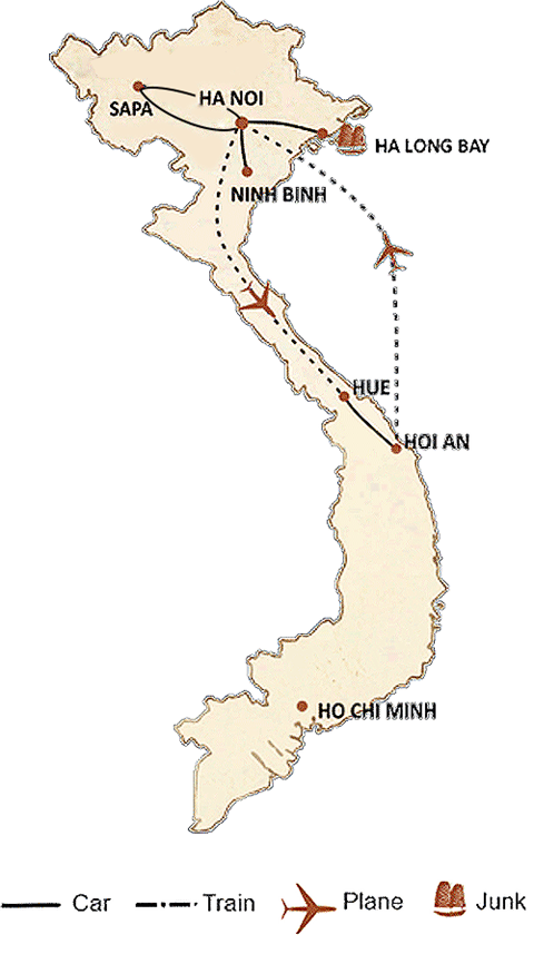 Luxury Vietnam Tour from North to Central in 14 Days