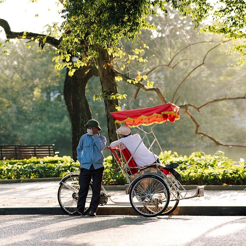 Cyclos, coffee, and captivating chaos in Hanoi