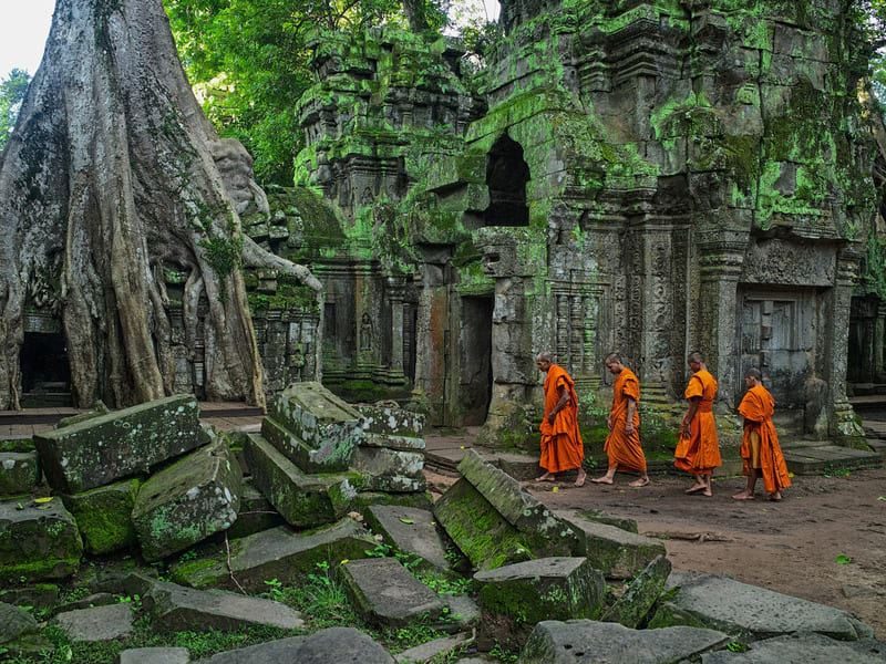 Siem Reaps cultural tapestry woven with temples, stupas, and history.