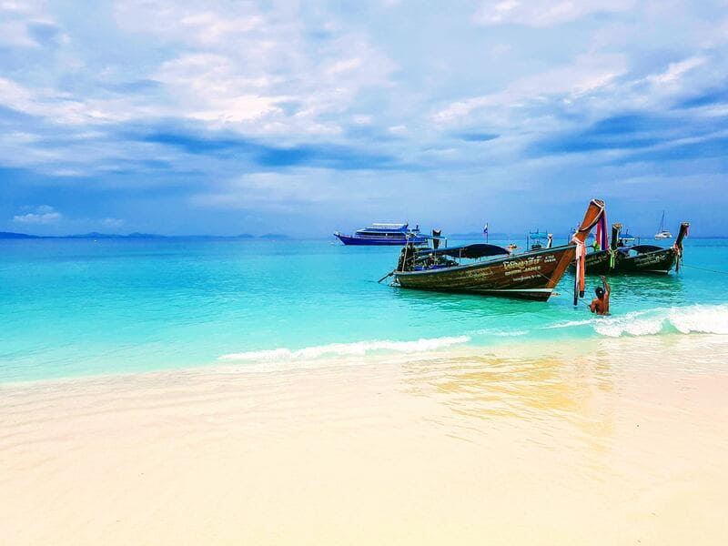 Adventurous island hopping - discovering hidden coves and secluded beaches around Phuket.